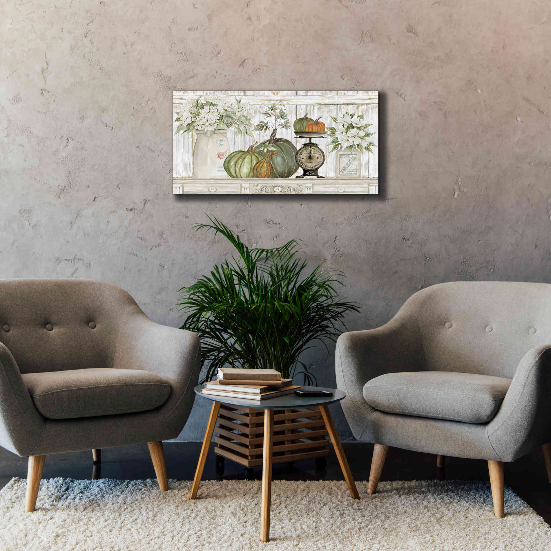 'Kitchen Harvest' by Cindy Jacobs, Canvas Wall Art,40 x 20