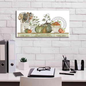 'Kitchen Splendor' by Cindy Jacobs, Canvas Wall Art,24 x 12