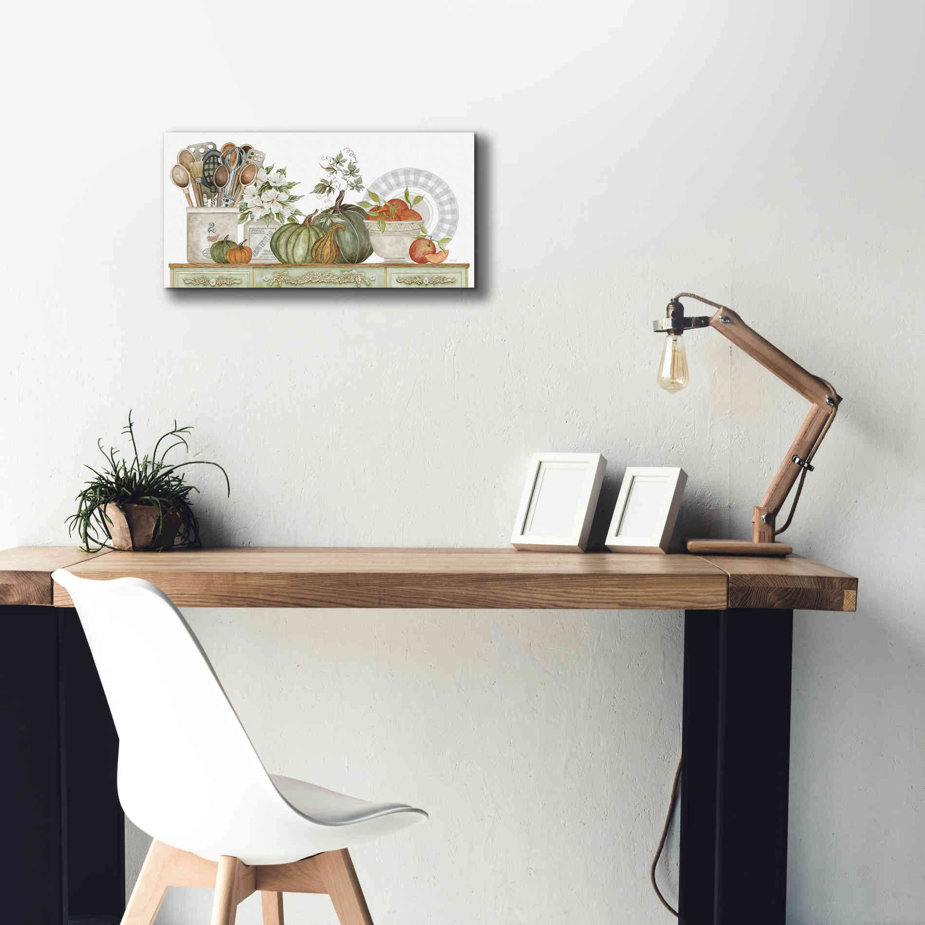 'Kitchen Splendor' by Cindy Jacobs, Canvas Wall Art,24 x 12