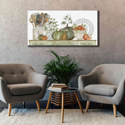 Image of 'Kitchen Splendor' by Cindy Jacobs, Canvas Wall Art,60 x 30