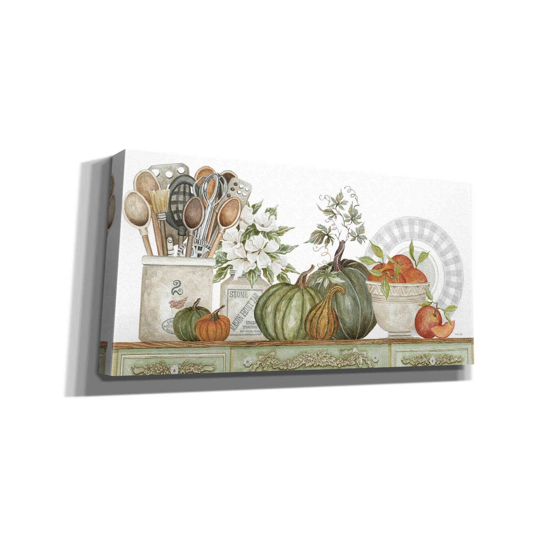 'Kitchen Splendor' by Cindy Jacobs, Canvas Wall Art