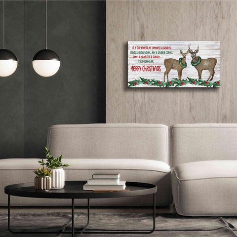 Image of 'It is December' by Cindy Jacobs, Canvas Wall Art,40 x 20
