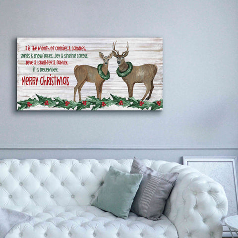 Image of 'It is December' by Cindy Jacobs, Canvas Wall Art,60 x 30