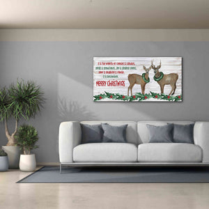'It is December' by Cindy Jacobs, Canvas Wall Art,60 x 30
