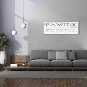 'Family Coming Together' by Cindy Jacobs, Canvas Wall Art,60 x 20