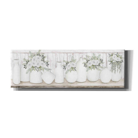 Image of 'White Simplicity' by Cindy Jacobs, Canvas Wall Art