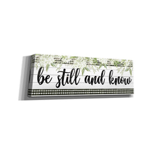 'Be Still & Know' by Cindy Jacobs, Canvas Wall Art