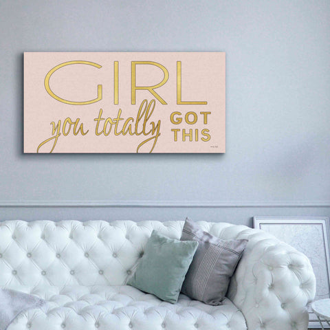 Image of 'Girl You Totally Got This' by Cindy Jacobs, Canvas Wall Art,60 x 30