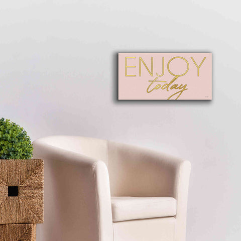Image of 'Enjoy Today' by Cindy Jacobs, Canvas Wall Art,24 x 12