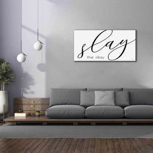 'Slay the Day' by Cindy Jacobs, Canvas Wall Art,60 x 30