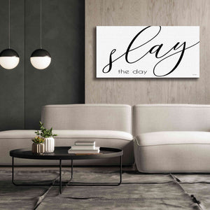 'Slay the Day' by Cindy Jacobs, Canvas Wall Art,60 x 30