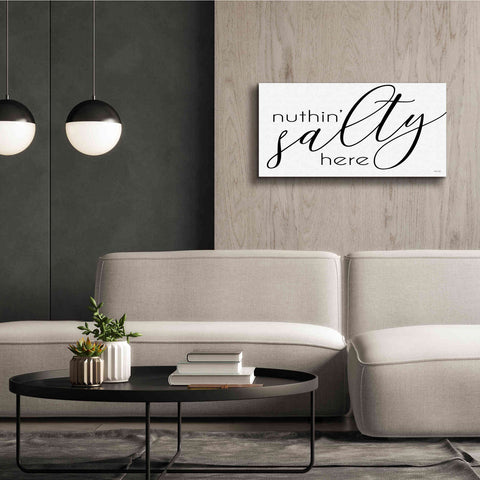 Image of 'Nuth'n Salty Here' by Cindy Jacobs, Canvas Wall Art,40 x 20