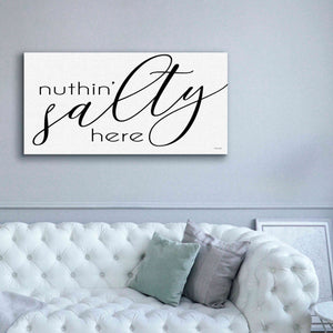 'Nuth'n Salty Here' by Cindy Jacobs, Canvas Wall Art,60 x 30