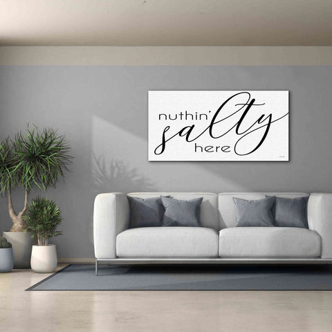 Image of 'Nuth'n Salty Here' by Cindy Jacobs, Canvas Wall Art,60 x 30