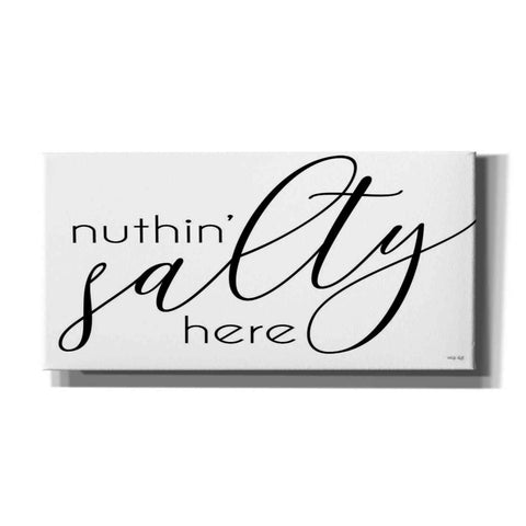 Image of 'Nuth'n Salty Here' by Cindy Jacobs, Canvas Wall Art