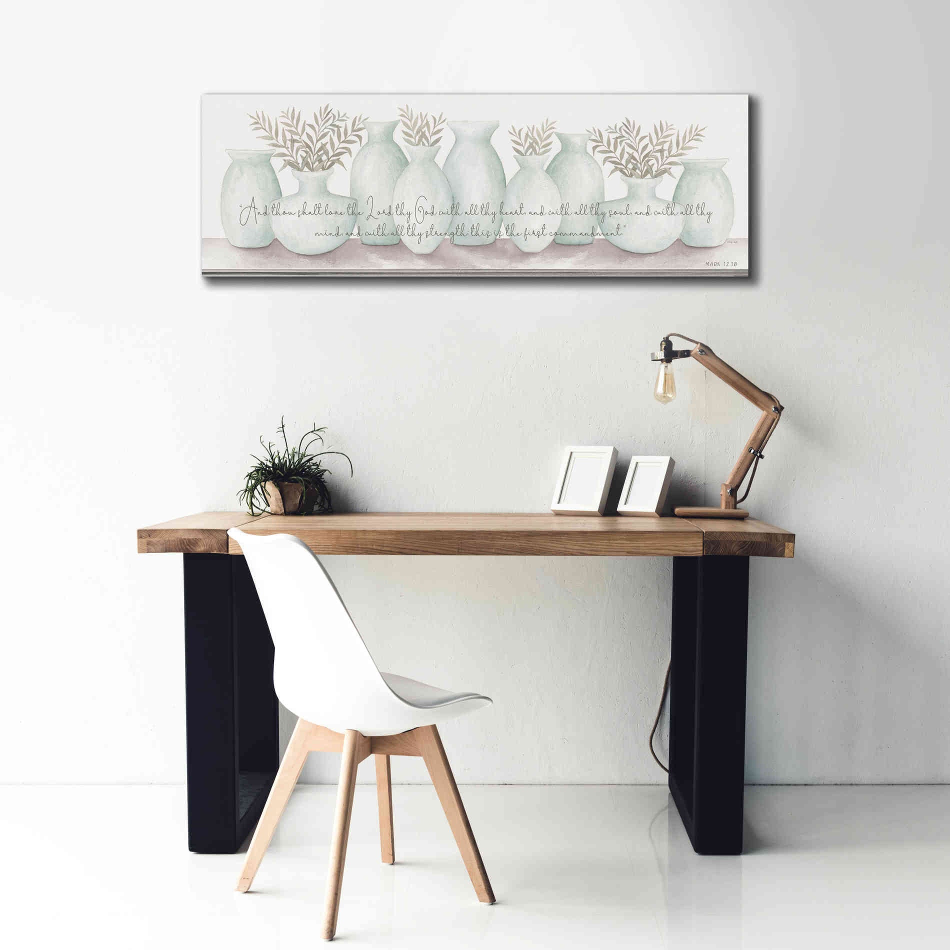 'Love the Lord Your God' by Cindy Jacobs, Canvas Wall Art,60 x 20