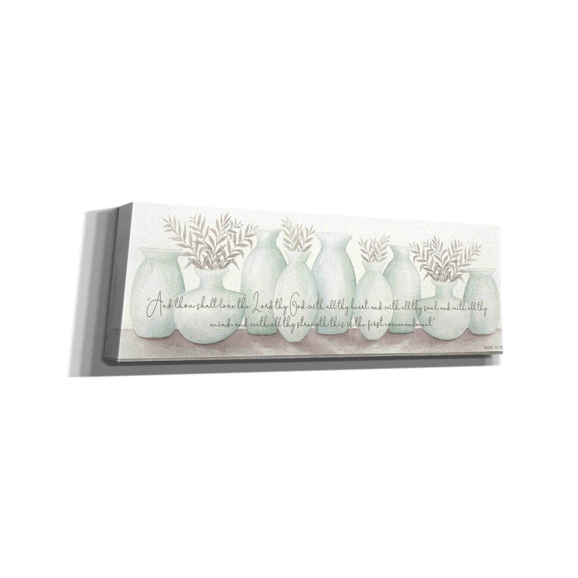 'Love the Lord Your God' by Cindy Jacobs, Canvas Wall Art