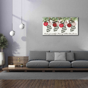 'Have Yourself Ornaments' by Cindy Jacobs, Canvas Wall Art,60 x 30