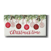 'Christmas Time Ornaments' by Cindy Jacobs, Canvas Wall Art