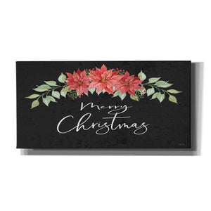 'Merry Christmas Simply' by Cindy Jacobs, Canvas Wall Art