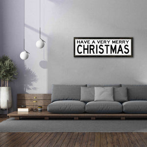 'Have a Very Merry Christmas' by Cindy Jacobs, Canvas Wall Art,60 x 20