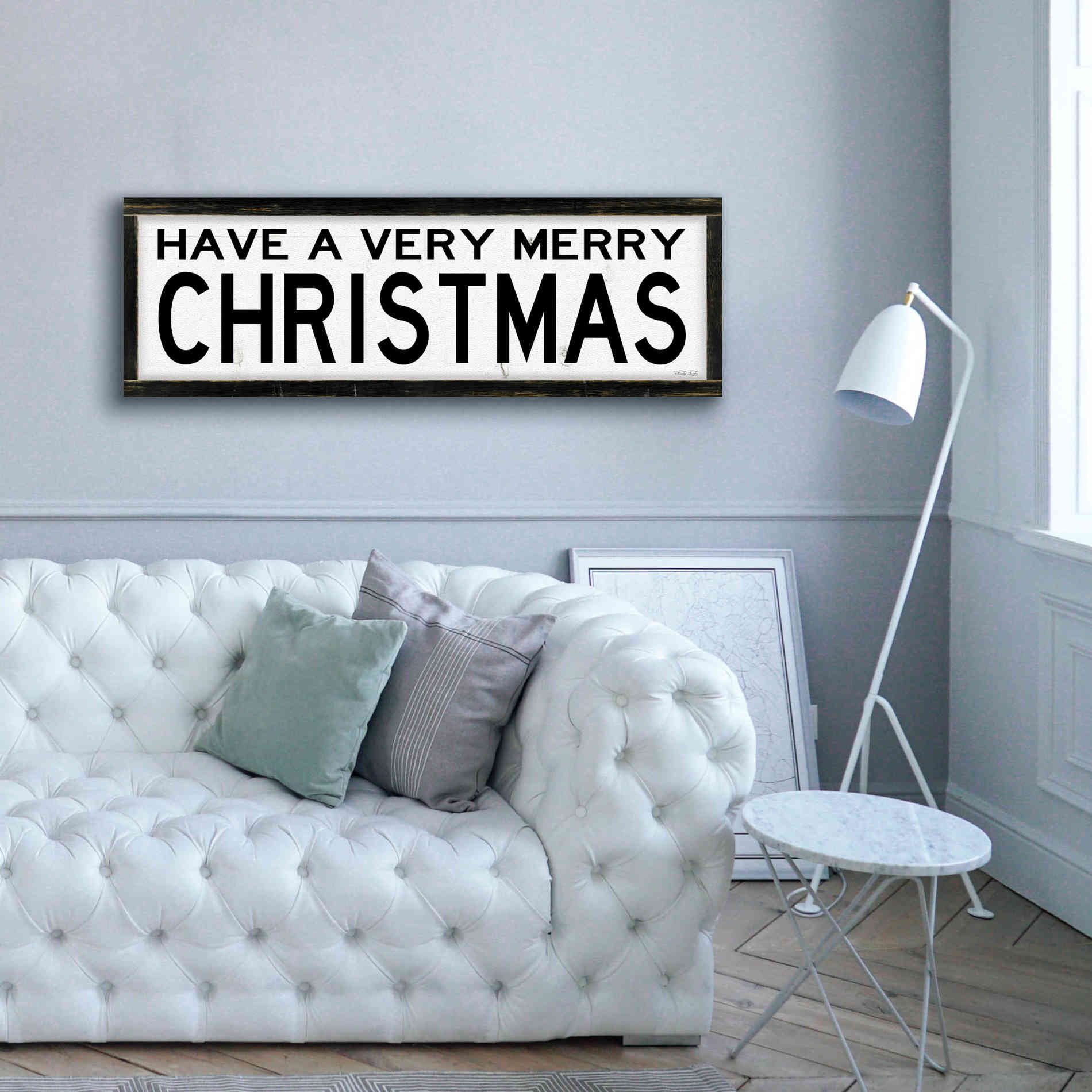 'Have a Very Merry Christmas' by Cindy Jacobs, Canvas Wall Art,60 x 20