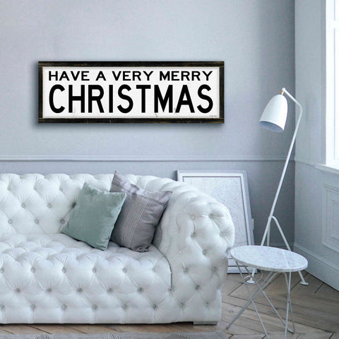 Image of 'Have a Very Merry Christmas' by Cindy Jacobs, Canvas Wall Art,60 x 20