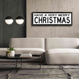 'Have a Very Merry Christmas' by Cindy Jacobs, Canvas Wall Art,60 x 20