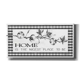 'Home Plaid' by Cindy Jacobs, Canvas Wall Art