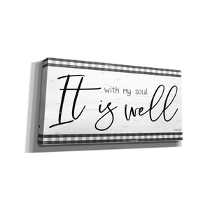 'It is Well Plaid' by Cindy Jacobs, Canvas Wall Art