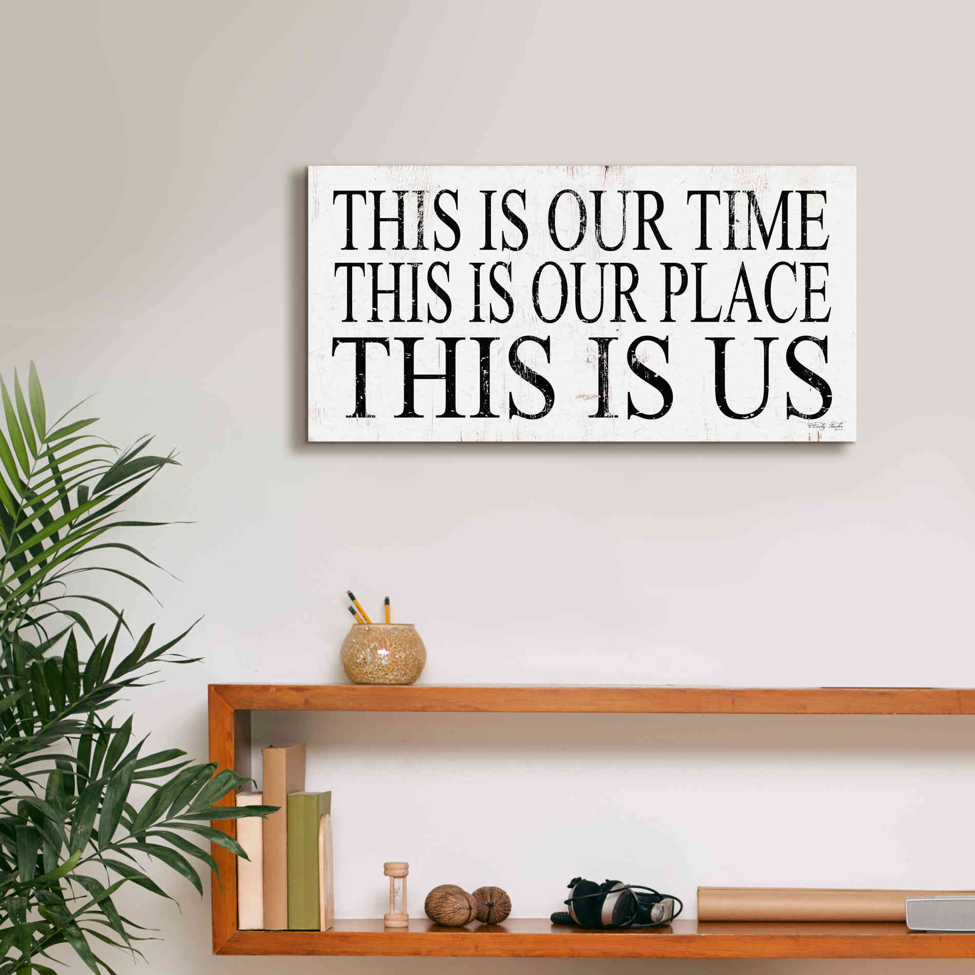 'This is Ourâ€¦' by Cindy Jacobs, Canvas Wall Art,24 x 12