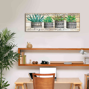 'Sticking with Your Family' by Cindy Jacobs, Canvas Wall Art,36 x 12
