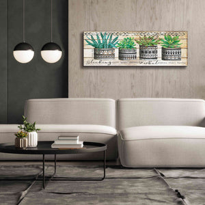 'Sticking with Your Family' by Cindy Jacobs, Canvas Wall Art,60 x 20