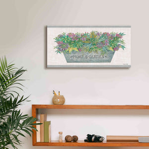 'Home & Garden' by Cindy Jacobs, Canvas Wall Art,24 x 12