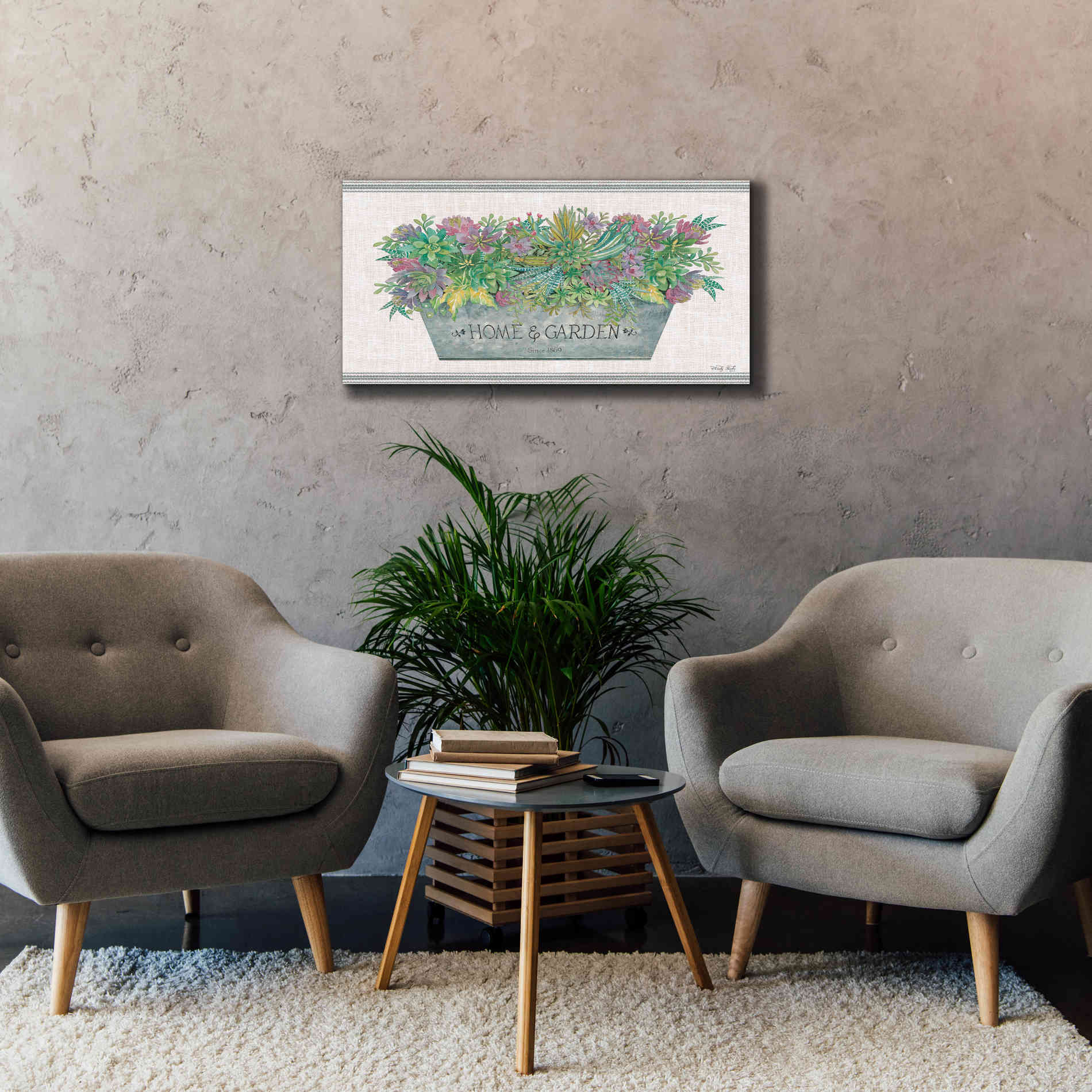 'Home & Garden' by Cindy Jacobs, Canvas Wall Art,40 x 20