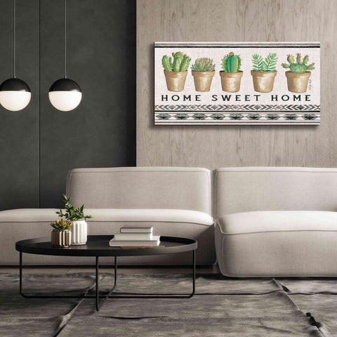 Image of 'Native Home Sweet Home' by Cindy Jacobs, Canvas Wall Art,60 x 30