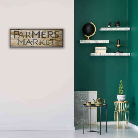 Image of 'Farmer's Market' by Cindy Jacobs, Canvas Wall Art,36 x 12