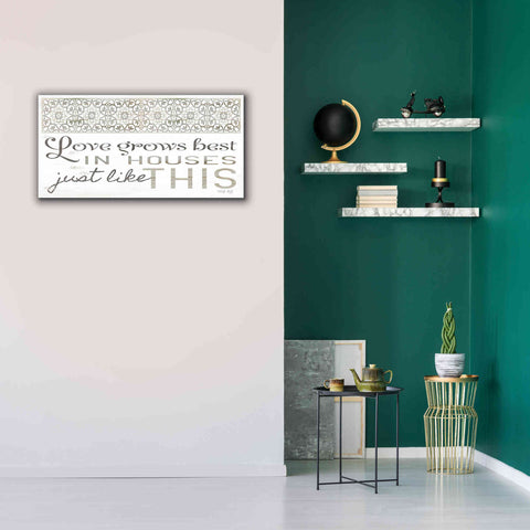 Image of 'Love Grows Best' by Cindy Jacobs, Canvas Wall Art,40 x 20