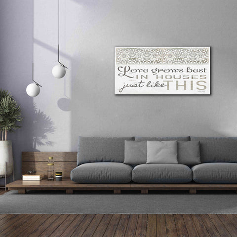 Image of 'Love Grows Best' by Cindy Jacobs, Canvas Wall Art,60 x 30