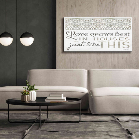 Image of 'Love Grows Best' by Cindy Jacobs, Canvas Wall Art,60 x 30