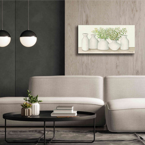Image of 'Simplicity in White II' by Cindy Jacobs, Canvas Wall Art,40 x 20