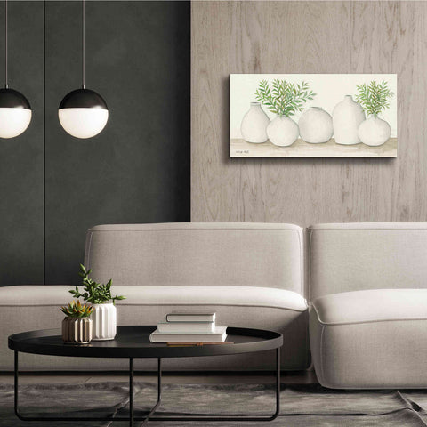 Image of 'Simplicity in White I' by Cindy Jacobs, Canvas Wall Art,40 x 20