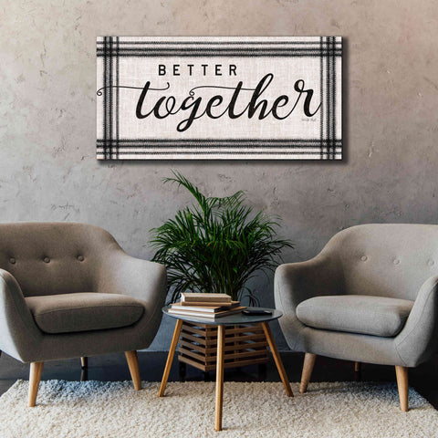Image of 'Better Together' by Cindy Jacobs, Canvas Wall Art,60 x 30