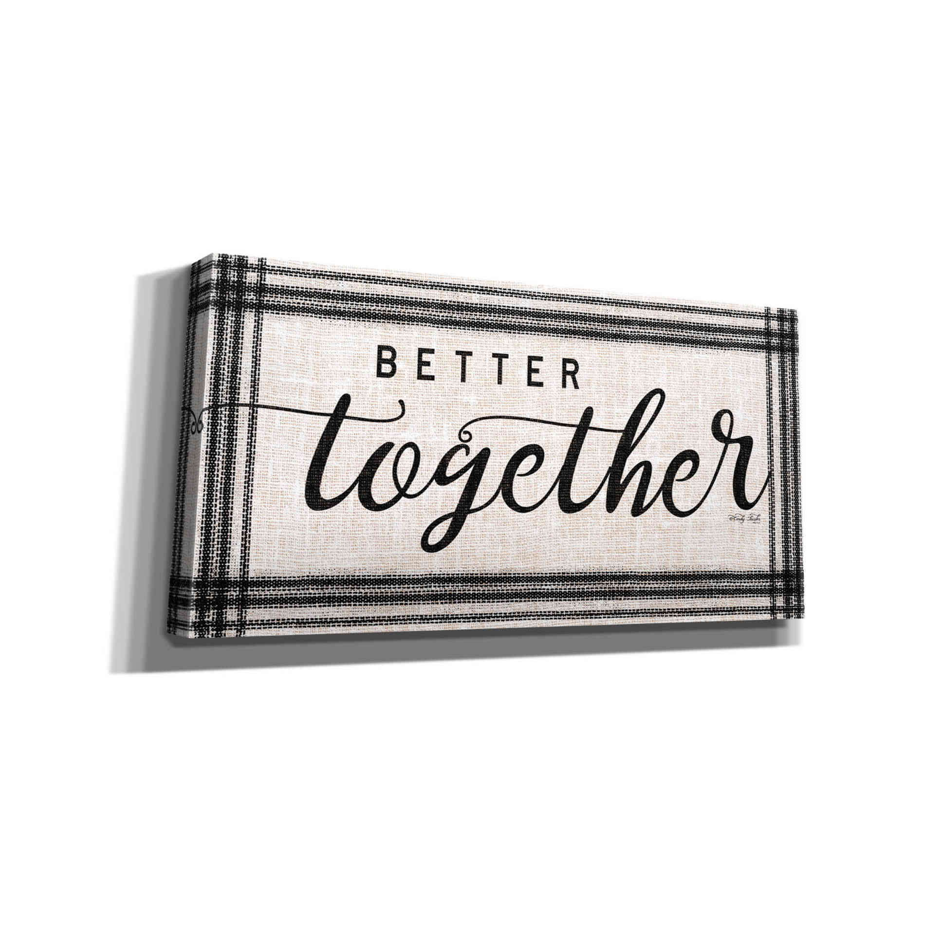 'Better Together' by Cindy Jacobs, Canvas Wall Art
