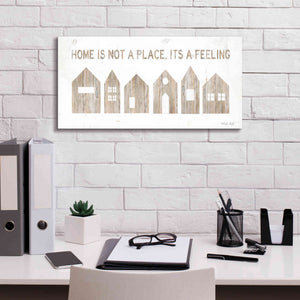 'Home is Not a Place' by Cindy Jacobs, Canvas Wall Art,24 x 12
