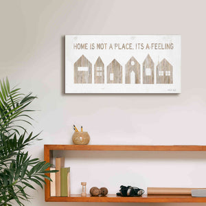 'Home is Not a Place' by Cindy Jacobs, Canvas Wall Art,24 x 12
