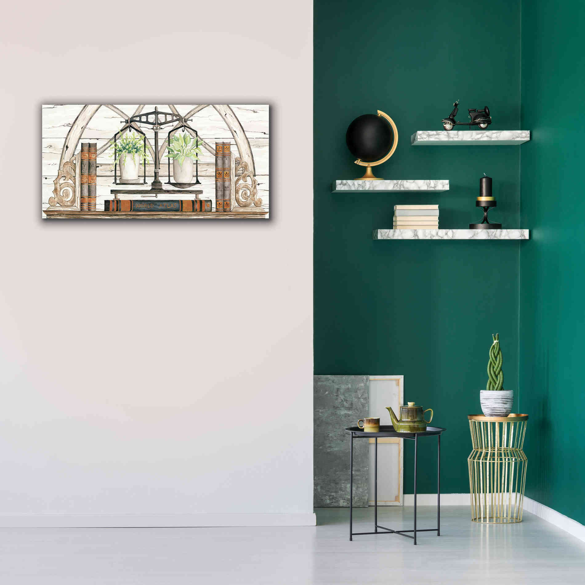'Balance of Beauty' by Cindy Jacobs, Canvas Wall Art,40 x 20