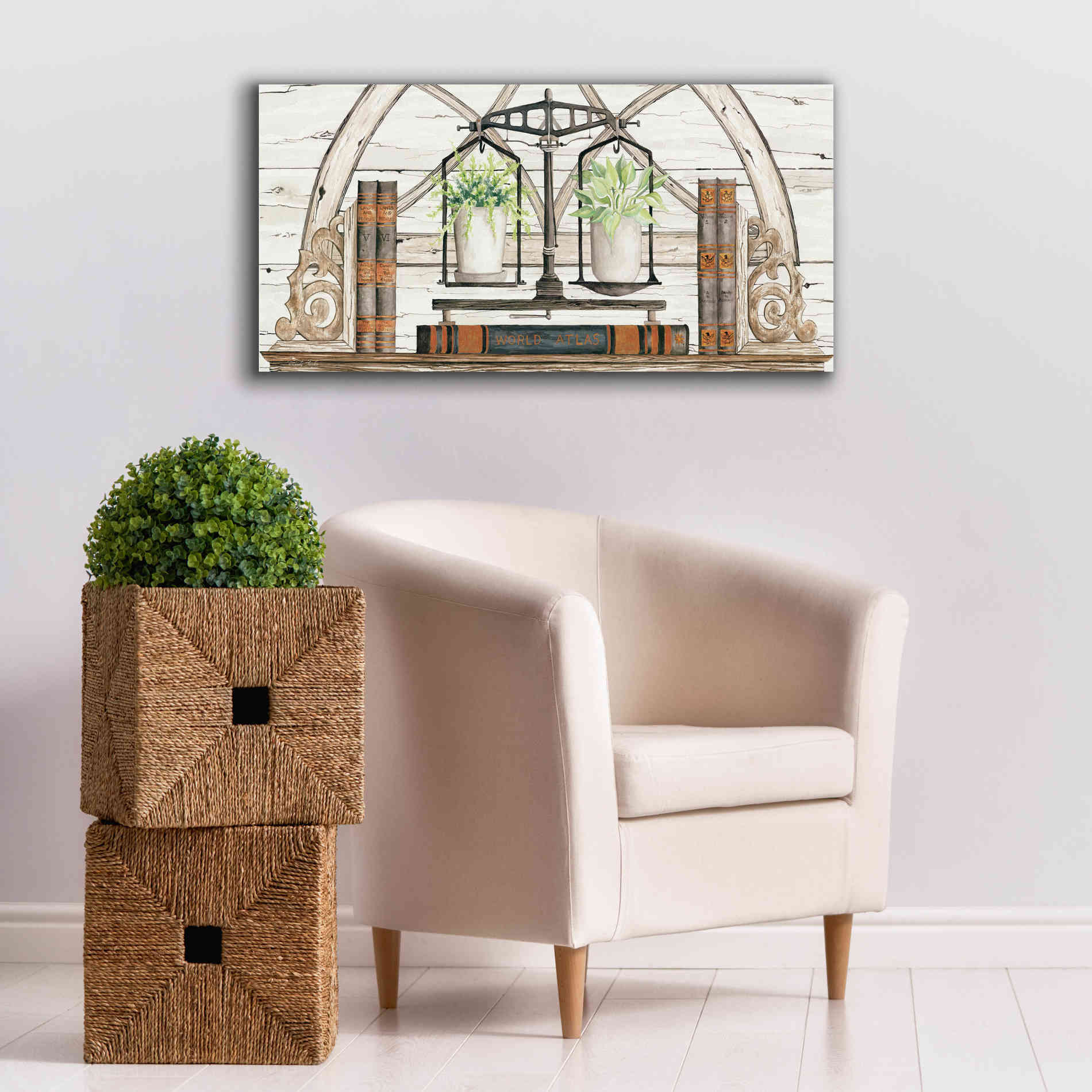 'Balance of Beauty' by Cindy Jacobs, Canvas Wall Art,40 x 20