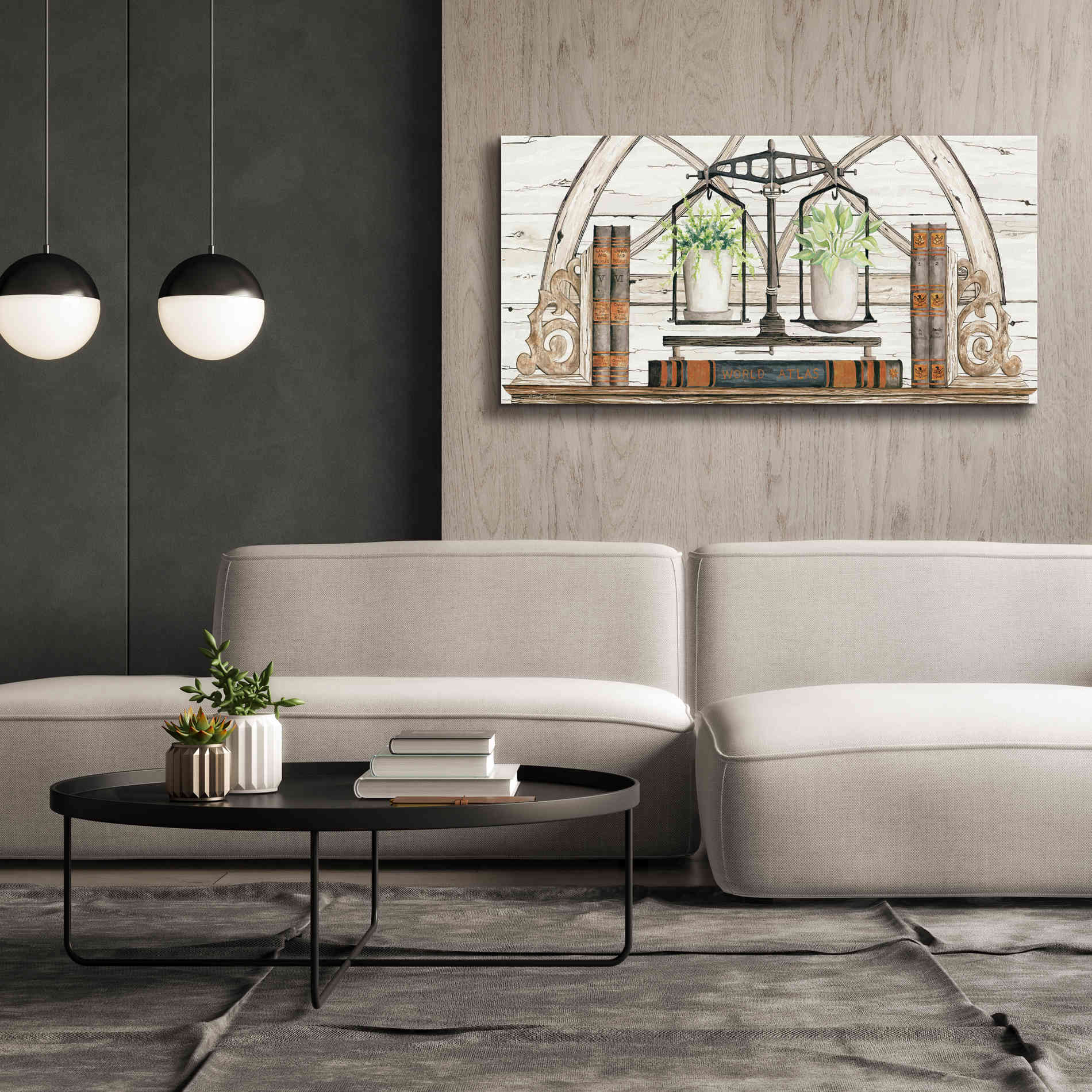'Balance of Beauty' by Cindy Jacobs, Canvas Wall Art,60 x 30