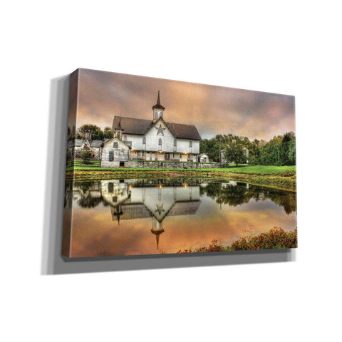 Image of 'Star Barn' by Lori Deiter, Canvas Wall Art